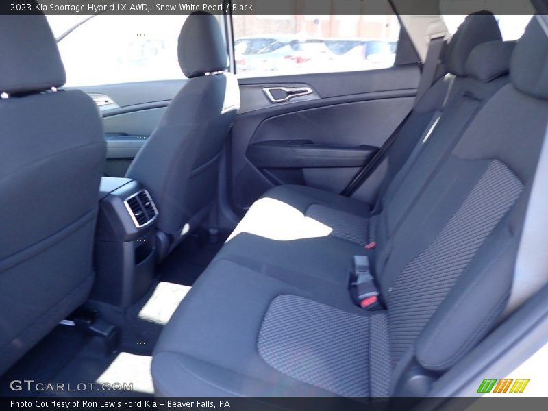 Snow White Pearl / Black 2023 Kia Sportage Hybrid LX AWD