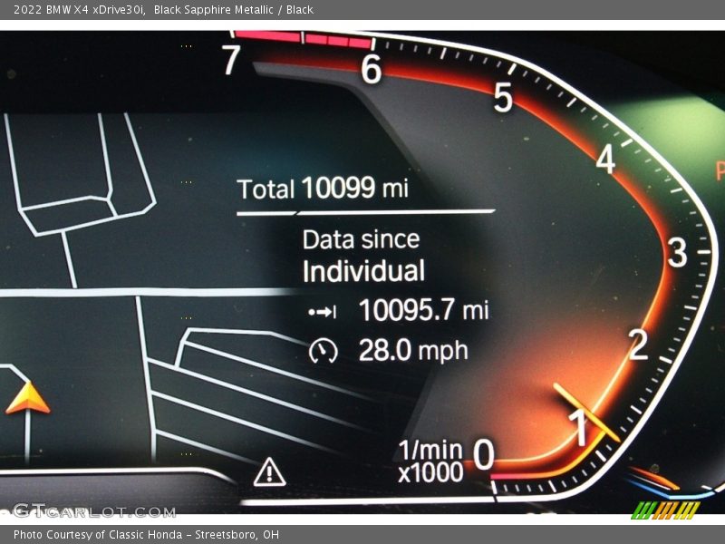 Black Sapphire Metallic / Black 2022 BMW X4 xDrive30i