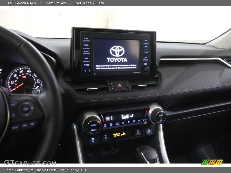 Super White / Black 2020 Toyota RAV4 XLE Premium AWD