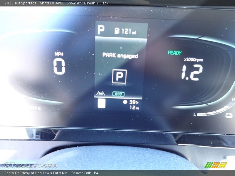 Snow White Pearl / Black 2023 Kia Sportage Hybrid LX AWD