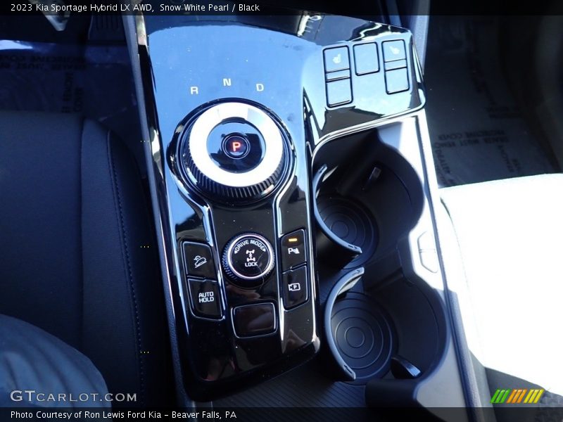 Snow White Pearl / Black 2023 Kia Sportage Hybrid LX AWD