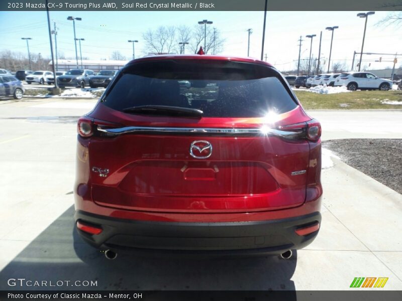 Soul Red Crystal Metallic / Black 2023 Mazda CX-9 Touring Plus AWD