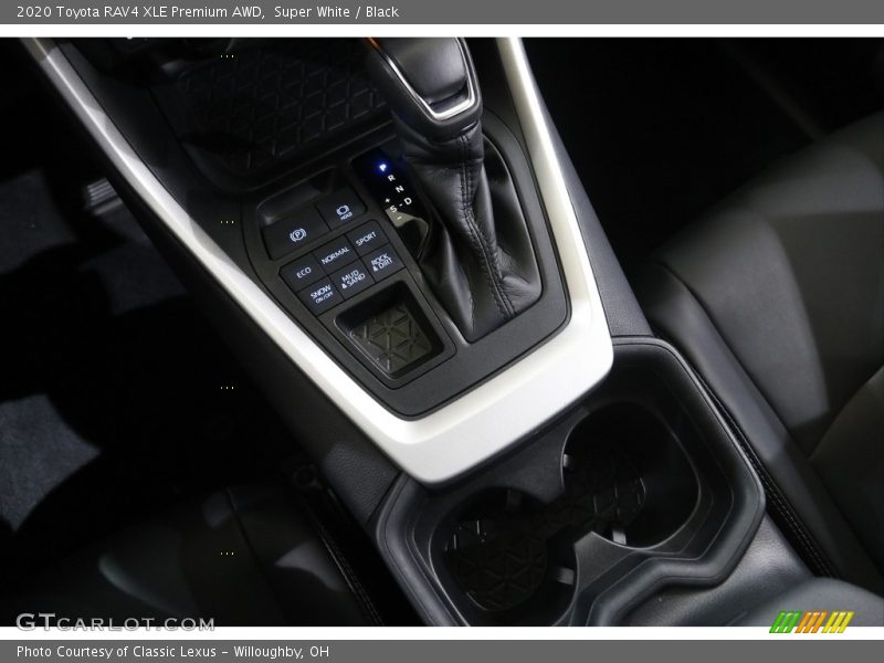 Super White / Black 2020 Toyota RAV4 XLE Premium AWD