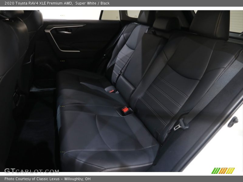 Super White / Black 2020 Toyota RAV4 XLE Premium AWD