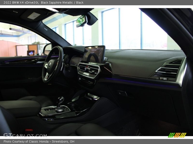 Black Sapphire Metallic / Black 2022 BMW X4 xDrive30i