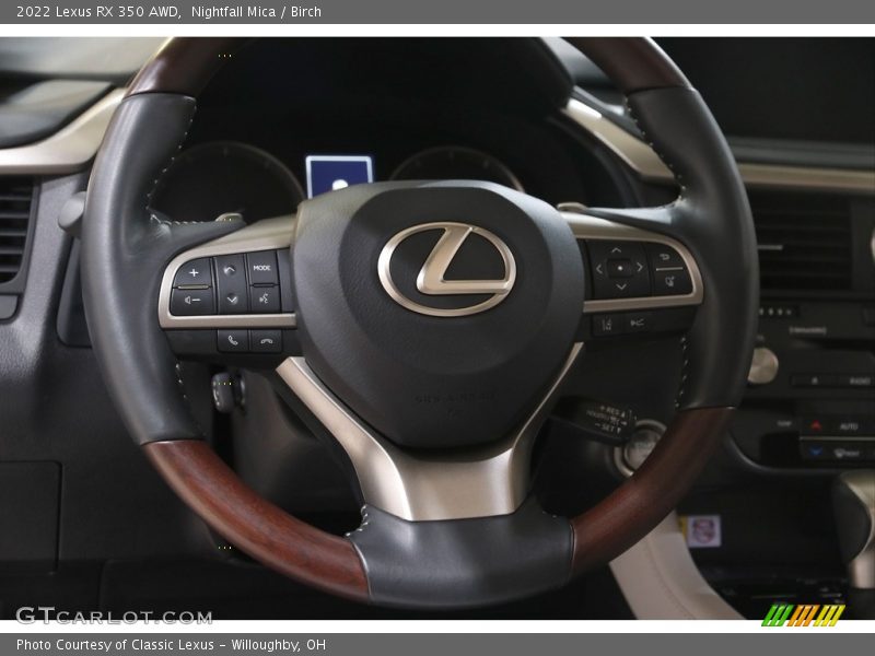  2022 RX 350 AWD Steering Wheel