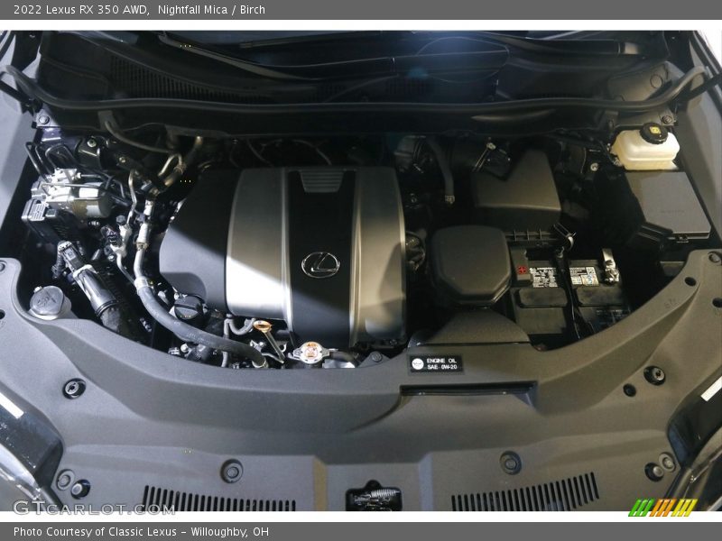  2022 RX 350 AWD Engine - 3.5 Liter DOHC 24-Valve VVT-i V6
