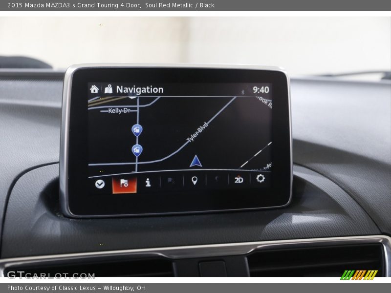 Navigation of 2015 MAZDA3 s Grand Touring 4 Door