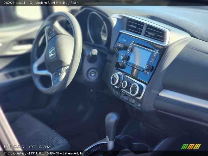 Modern Steel Metallic / Black 2020 Honda Fit LX