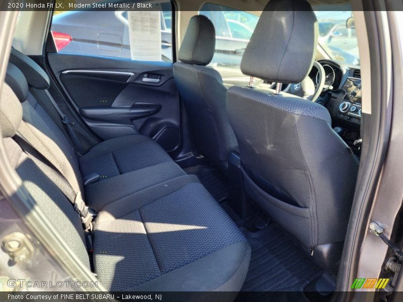 Modern Steel Metallic / Black 2020 Honda Fit LX