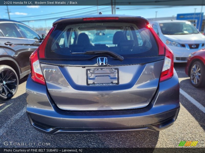 Modern Steel Metallic / Black 2020 Honda Fit LX