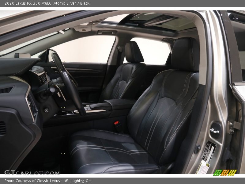 Atomic Silver / Black 2020 Lexus RX 350 AWD