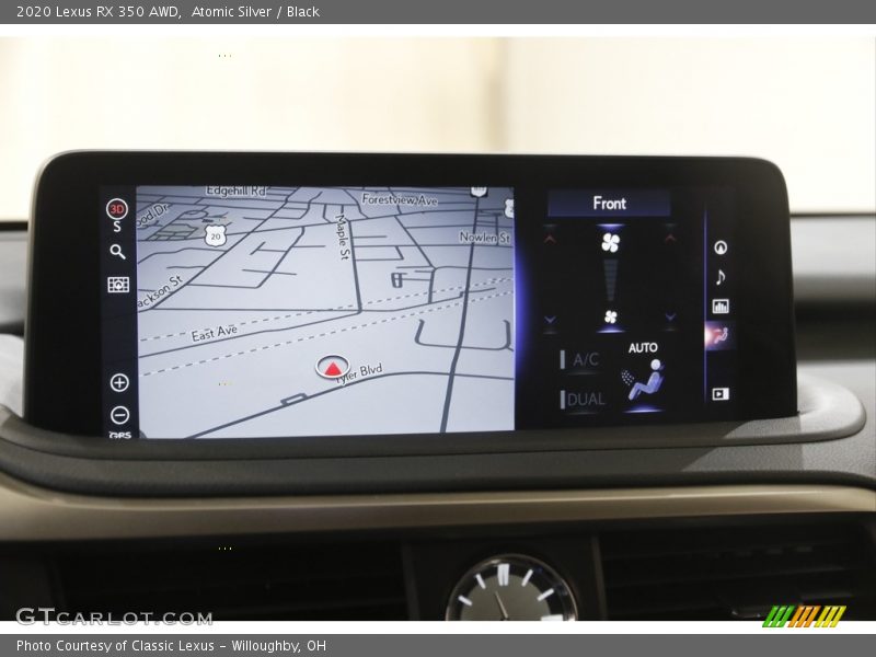 Atomic Silver / Black 2020 Lexus RX 350 AWD