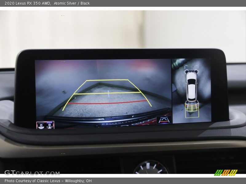 Atomic Silver / Black 2020 Lexus RX 350 AWD