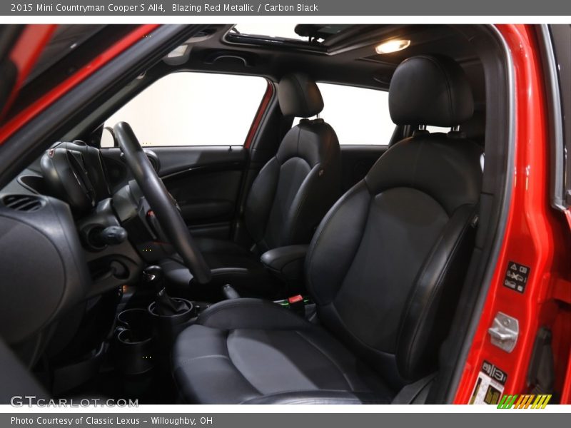 Blazing Red Metallic / Carbon Black 2015 Mini Countryman Cooper S All4