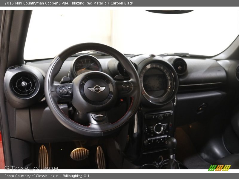 Blazing Red Metallic / Carbon Black 2015 Mini Countryman Cooper S All4
