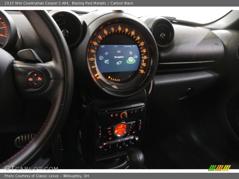 Blazing Red Metallic / Carbon Black 2015 Mini Countryman Cooper S All4
