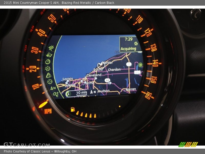 Navigation of 2015 Countryman Cooper S All4