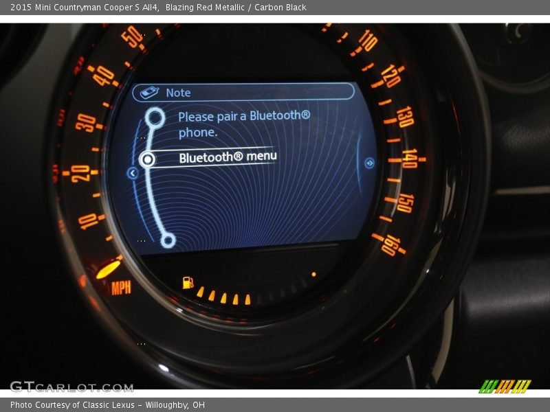 Blazing Red Metallic / Carbon Black 2015 Mini Countryman Cooper S All4
