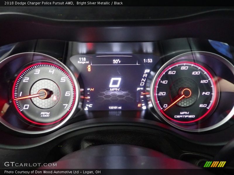  2018 Charger Police Pursuit AWD Police Pursuit AWD Gauges