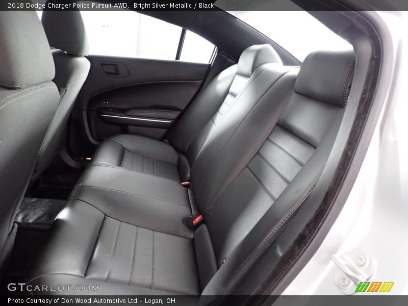 Rear Seat of 2018 Charger Police Pursuit AWD