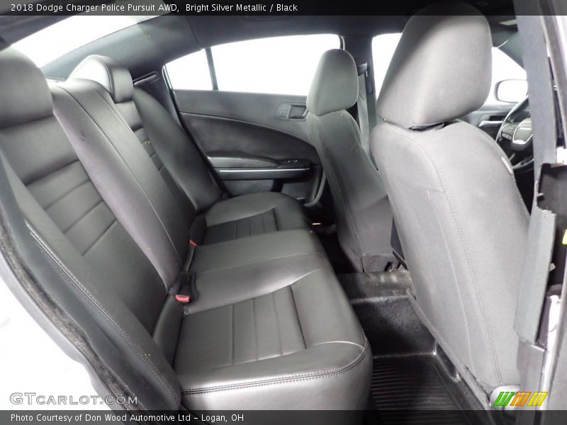 Rear Seat of 2018 Charger Police Pursuit AWD