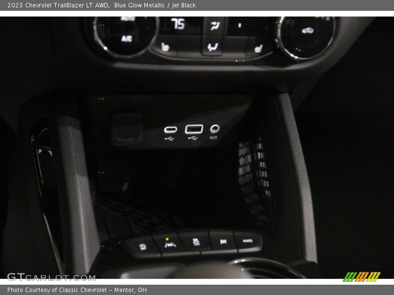 Blue Glow Metallic / Jet Black 2023 Chevrolet TrailBlazer LT AWD