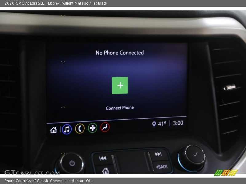 Ebony Twilight Metallic / Jet Black 2020 GMC Acadia SLE