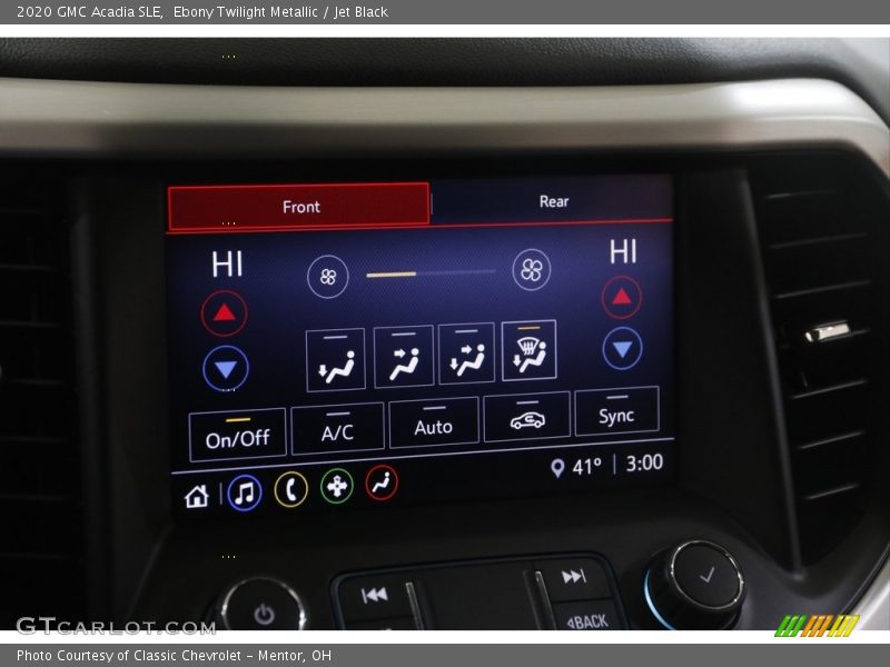 Ebony Twilight Metallic / Jet Black 2020 GMC Acadia SLE
