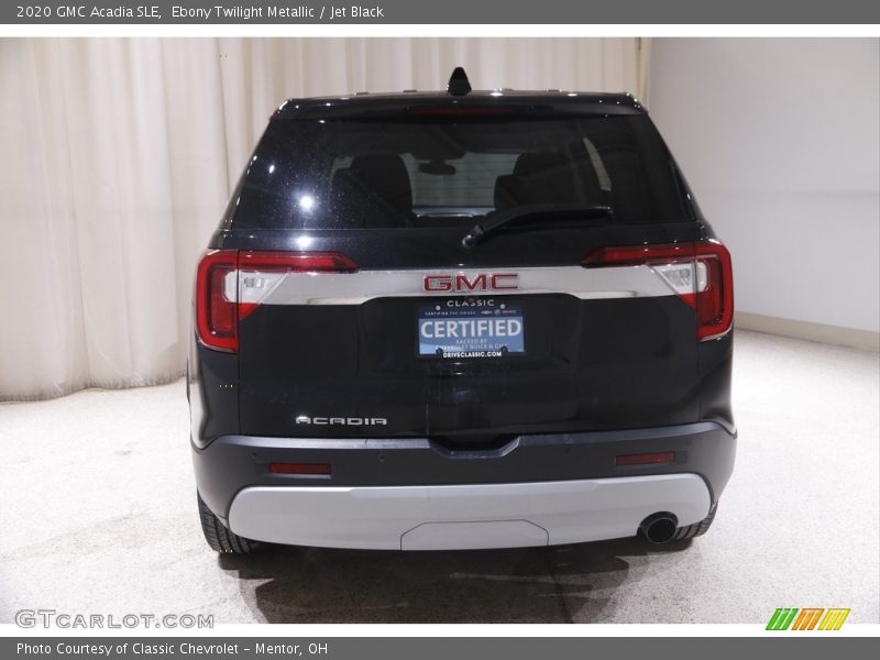Ebony Twilight Metallic / Jet Black 2020 GMC Acadia SLE