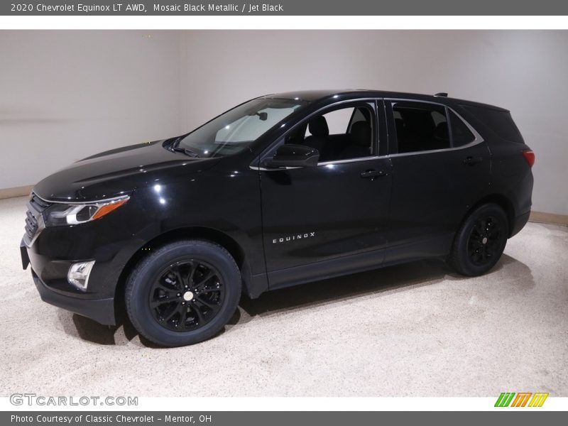 Mosaic Black Metallic / Jet Black 2020 Chevrolet Equinox LT AWD