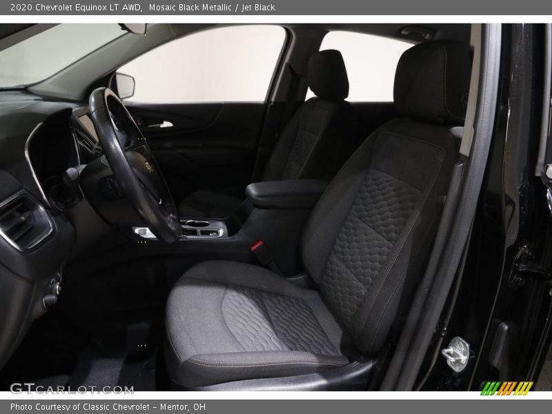 Mosaic Black Metallic / Jet Black 2020 Chevrolet Equinox LT AWD