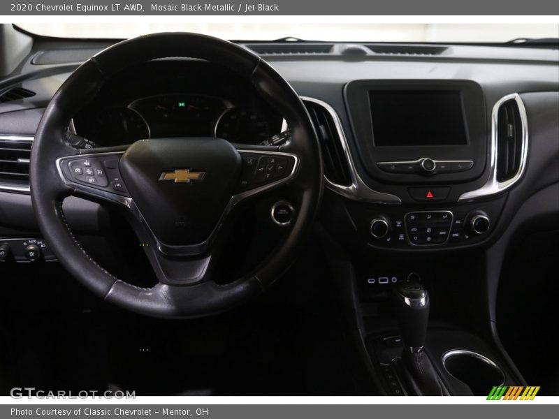 Mosaic Black Metallic / Jet Black 2020 Chevrolet Equinox LT AWD