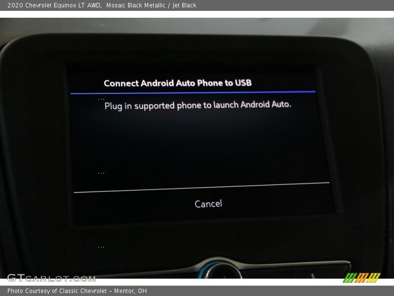 Mosaic Black Metallic / Jet Black 2020 Chevrolet Equinox LT AWD