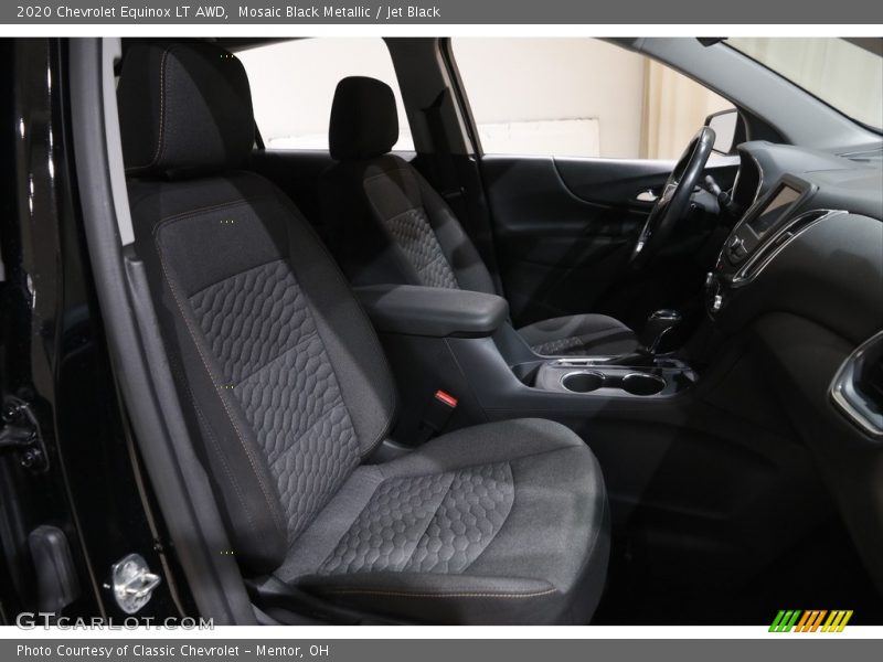 Mosaic Black Metallic / Jet Black 2020 Chevrolet Equinox LT AWD