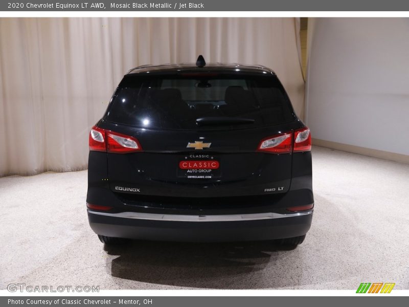 Mosaic Black Metallic / Jet Black 2020 Chevrolet Equinox LT AWD