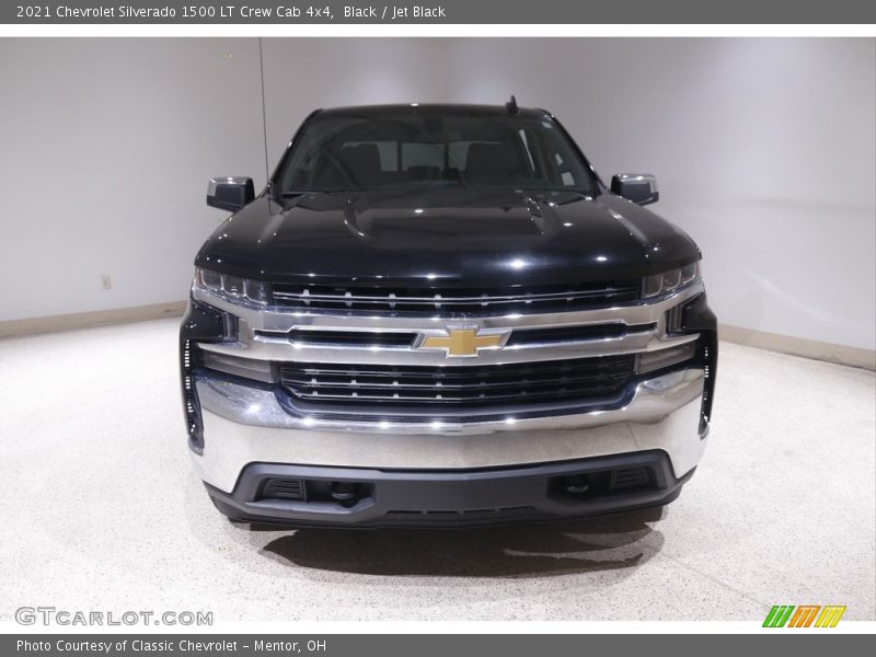 Black / Jet Black 2021 Chevrolet Silverado 1500 LT Crew Cab 4x4