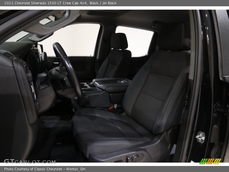 Black / Jet Black 2021 Chevrolet Silverado 1500 LT Crew Cab 4x4
