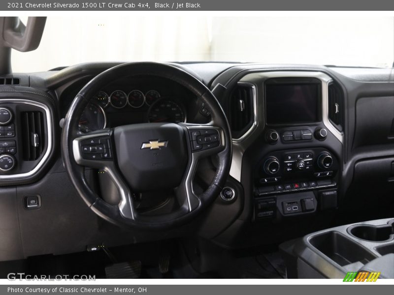 Black / Jet Black 2021 Chevrolet Silverado 1500 LT Crew Cab 4x4