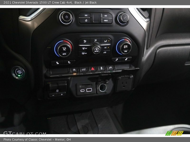 Black / Jet Black 2021 Chevrolet Silverado 1500 LT Crew Cab 4x4