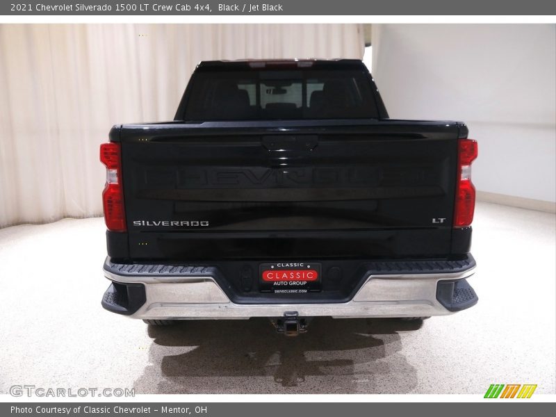 Black / Jet Black 2021 Chevrolet Silverado 1500 LT Crew Cab 4x4