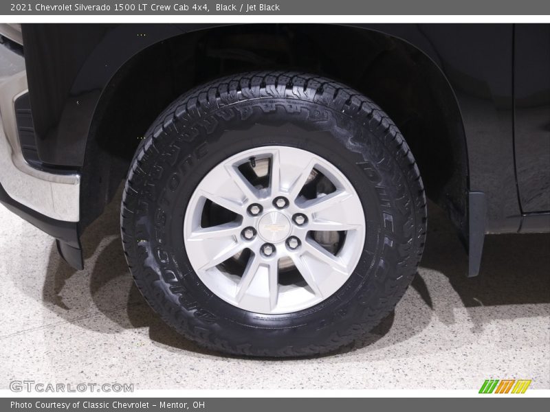 Black / Jet Black 2021 Chevrolet Silverado 1500 LT Crew Cab 4x4