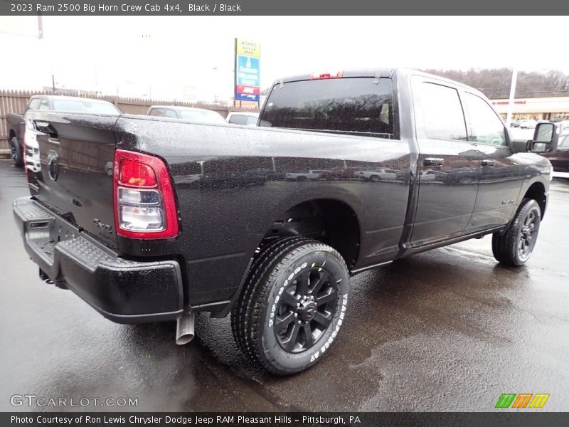 Black / Black 2023 Ram 2500 Big Horn Crew Cab 4x4