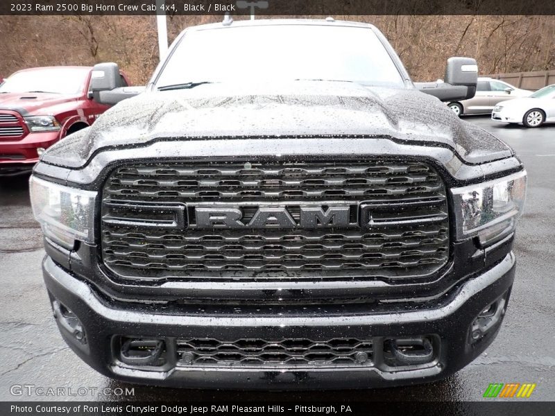 Black / Black 2023 Ram 2500 Big Horn Crew Cab 4x4