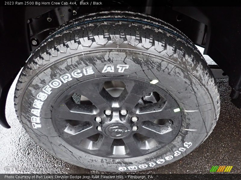 Black / Black 2023 Ram 2500 Big Horn Crew Cab 4x4