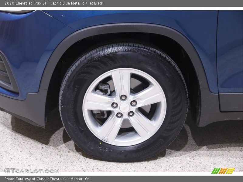 Pacific Blue Metallic / Jet Black 2020 Chevrolet Trax LT