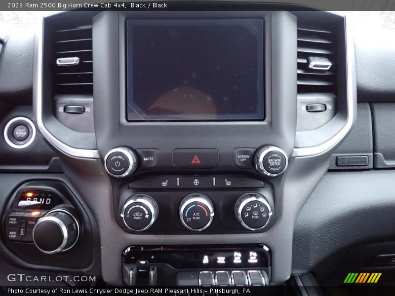 Black / Black 2023 Ram 2500 Big Horn Crew Cab 4x4