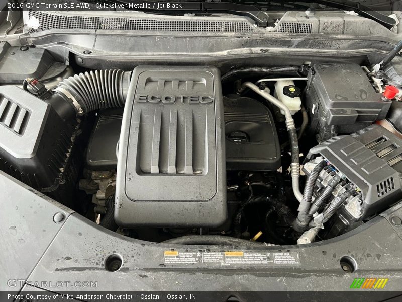 Quicksilver Metallic / Jet Black 2016 GMC Terrain SLE AWD