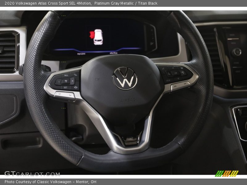  2020 Atlas Cross Sport SEL 4Motion Steering Wheel