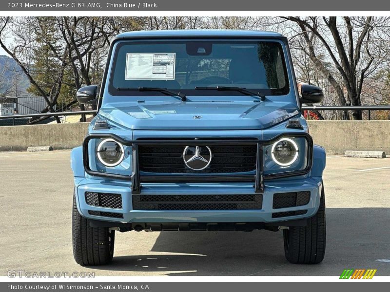 China Blue / Black 2023 Mercedes-Benz G 63 AMG